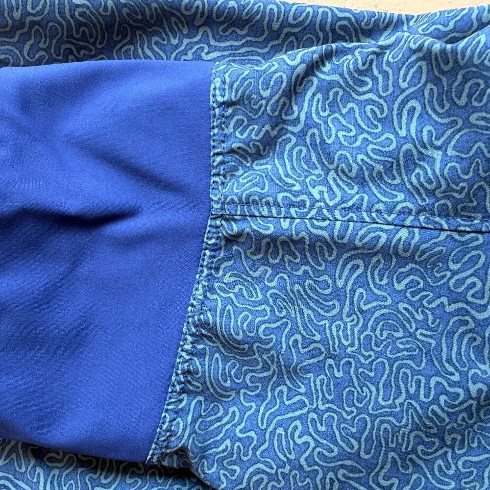 $47 Women's Tyrolean Bike Shorts 9½" Journeys: Sound Blue Size 6 - Picture 6 of 6